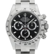 ROLEX Cosmograph Daytona 116520 black Random Number second hand mens