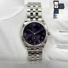 2022 Fears Brunswick Jubilee Edition BS23800A 38MM Royal Purple Ss Box Papers