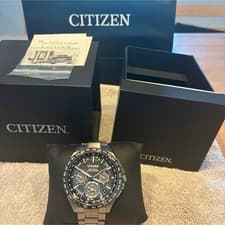 Attesa Citizen F900 CC9015-54E GPS Solar Black Titanium Watch from Japan