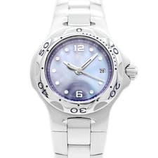 TAG Heuer Kirium WL131H Quartz SS Blue MOP Dial 200m Date Ladies Watch