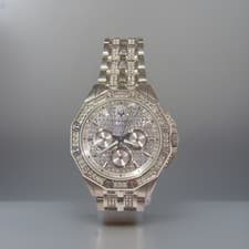 96C134 BULOVA OCTAVA SILVER DIAL STAINLESS STEEL MEN'S WATCH JMB-15