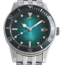 Orient Star Automatic Diver Watch 49mm Mens RK AU0602E Green Wrist 3cm