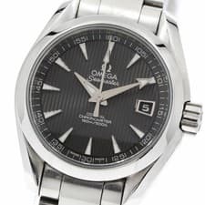 Omega Seamaster Aqua Terra Ladies Watch, Auto, B condition From Japan