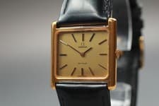 Vintage 1973 *N MINT* OMEGA De Ville Cal.625 Gold Tank Manual Winding Mens Watch