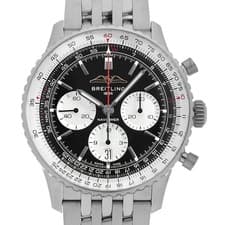 BREITLING Navitimer B01 Chronograph 43 AB0138211B1A1(AB0138) second hand mens