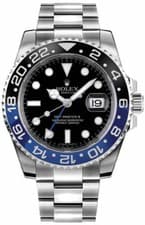 Rolex GMT-Master II 116710BLNR Batman Black/Blue Bezel Oyster Steel Men's Watch