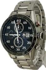 Used Tag Heuer Carrera Caliber 1887 Chronograph CAR2A10.BA0799 Men s Automatic W