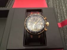 Oris TT3 Chronograph Automatic Watch 7754 GMT Titanium 42mm Rubber Strap