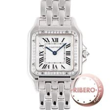 CARTIER Watches PANTHEREMM Diamond Bezel WJPN0007 K18WG Free Shipping from JAPAN