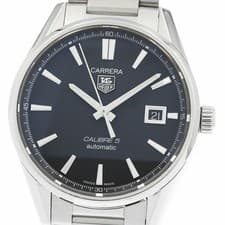TAG Heuer WAR211A.BA0782 Carrera Caliber 5 Date Automatic Men s Watch with 9398