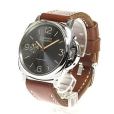 PANERAI LUMINOR DUE 3 DAYS AUTOMATIC PAM00739 44mm SS Grey Dial Leather #C024