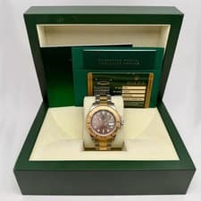 Rolex Yacht-Master 40mm 16623 Slate Dial Steel 18K Yellow Gold Watch Box Paper