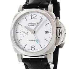 PANERAI Luminor Quaranta GMT PAM01367 Men's Stainless Steel 40mm Watch #HD290