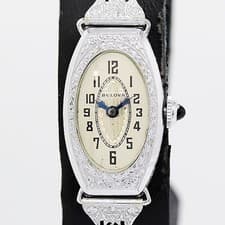 Bulova Ladies Manual Wind Watch Working Authentic Dress Watch Japan Limited