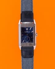 Jaeger LeCoultre Reverso Tribute Duoface Small Seconds Blue + White Face 2025