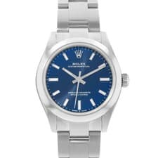 Rolex Oyster Perpetual 31 277200 Blue Steel Oyster Ladies Watch Papers 2021