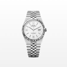 Unworn Rolex Land-Dweller 40mm, Stainless Steel, White, 127334, dated 2026