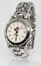 【NearMINT】TAG Heuer Professional WG1212-K0 White Dial Men's Qz Watch