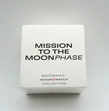 New OEM OMEGA Swatch Mission to the Moonphase Snoopy Bioceramic SO33W700