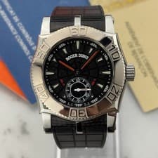 2006 Roger Dubuis Easy Diver SE40 Automatic Steel/White Gold Watch Full Set