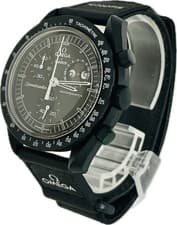 Omega x Swatch Speedmaster Mission Moon Phase Snoopy SO33B700 Excellent A6246