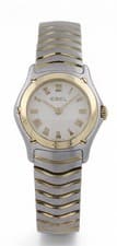 Ladies EBEL Classic Wave 18ct Yellow Gold & Steel Quartz - 24mm - 1157F11