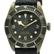 TUDOR Heritage Black Bay bronze Canvas Automatic Mens Watch 79250BA BF590420