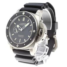 PANERAI LUMINOR 1950 SUBMERSIBLE AMAGNETIC 3 DAYS PAM00389 46mm Titanium #C124