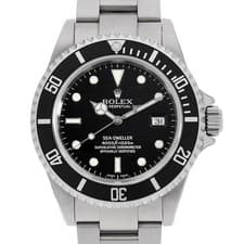 ROLEX SEA-DWELLER 16600 black V Number second hand mens