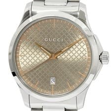 Gucci G-Timeless YA1264053 Men's Watch, Silver, , Authentic