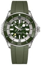 Breitling Superocean Automatic 46mm Green Dial Ceramic Bezel Men's Watch E10379