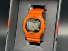 CASIO G SHOCK BEAMS DW 5600 Rescue Orange