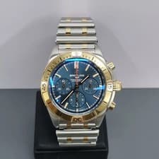 Breitling UB0134 Chronomat Chrono Combo Men's Watch Official