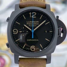 Panerai Luminor Chronograph Ceramica Flyback Full Set - PAM00580