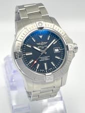 Breitling Avenger Chronometer 45mm Black Dial A17319 Steel Automatic Papers