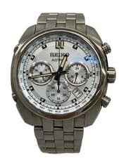 Seiko Astron Solar Watch SS Silver 8B92-0BB0 Used