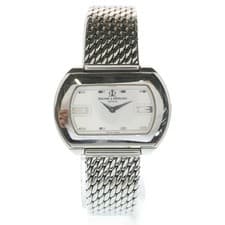 Baume & Mercier Hampton City Watch 33.3mm Silver Dial Quartz SS 15-18cm 65409