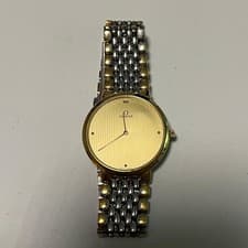 Omega Devil Quartz Watch Metal Bracelet Used 2.5cm Case, 14cm Band