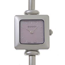 Gucci Bangle Watch YA019519 Stainless Steel Ladies Used