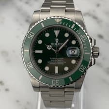 Rolex Submariner 116610LV Hulk Green Dial Green Bezel Men's Dive Luxury Watch
