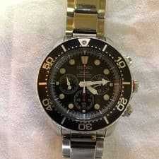 Seiko Prospex Solar Chronograph Watch V175 OADO Japan Made Limited Edition