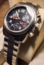 Hamilton Khaki Action Chronograph Quartz Watch 40mm Mens wrist 18cm