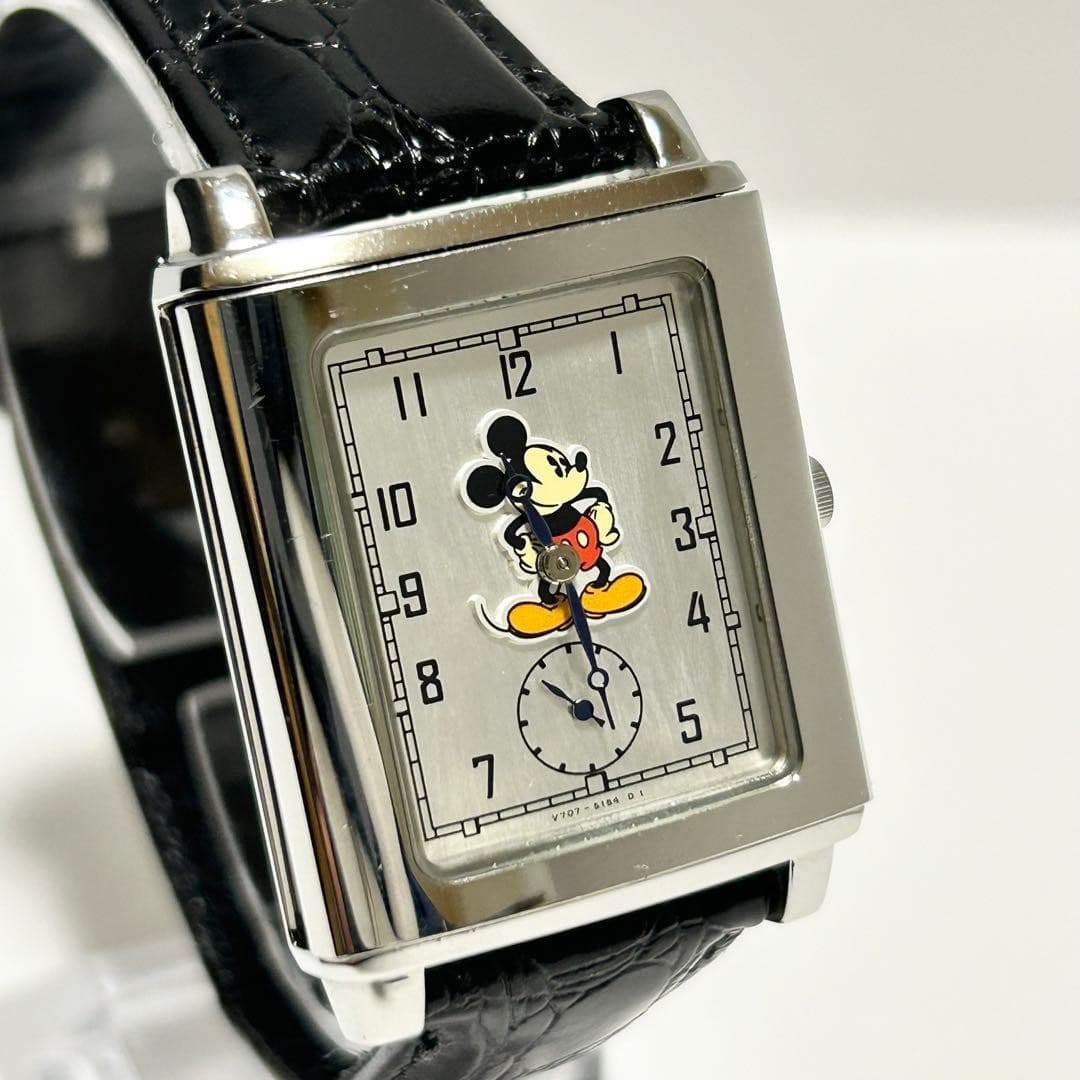 Seiko ALBA Mickey Mouse Watch Limited 1999 Small Second New Battery Works Rare