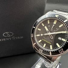 ORIENT STAR RK AU0309B Diver Watch Stainless Steel 200m Sapphire AR Coated