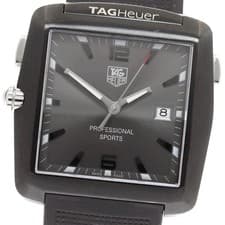 TAG HEUER WAE1113 Professional Sports Date Quartz Men s Watch 918653 from JAPAN