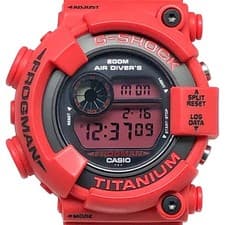 【Near mint】G-SHOCK DW-8200NT-4 FROGMAN2000 Red Frog 1000 units, serial numbered