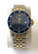 TAG Heuer Two-Tone Professional Quartz - WD1223-G-20. A Classic Vintage Watch.