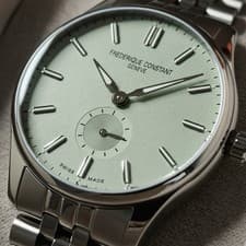 FREDERIQUE CONSTANT Classics Index Small Seconds Green Dial Luxury Swiss Watch