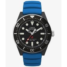 Timex Deep Water Reef 200 Composite Blue Watch 200m Water Resistant Series