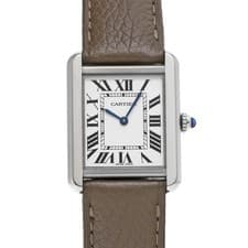 CARTIER Tank Solo SM WSTA0030 Silver WATCH 723759